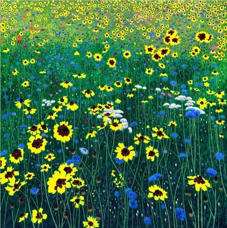 Susan Entwistle Karnet z kopertą Kwiaty