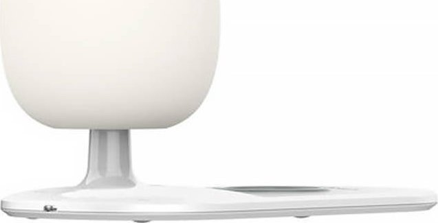 LDNIO Lampka nocna z funkcją ładowania bezprzewodowego Qi, LDNIO Y3 (biała)