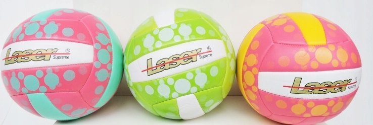 Adar Piłka siatkowa Laser Supreme 574496 mix cena za 1szt