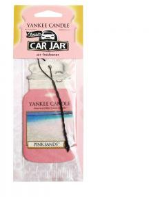 Yankee Candle Car Jar wiszący odświeżacz do samochodu Pink Sands