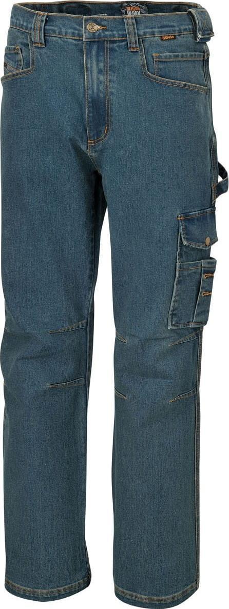 WIP TRADING SPODNIE Z DŻINSU ZE STRECZEM 7525 M 075250050 WIP TRADING