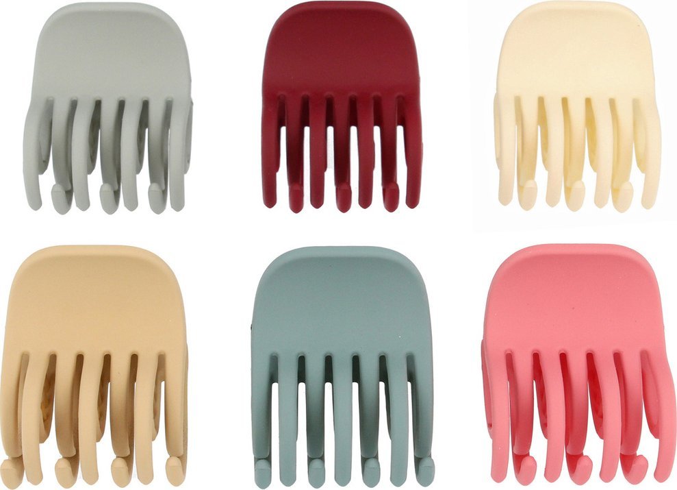 Donegal Klamra do włosów FA-5719 Srebrna Szeroka (7)