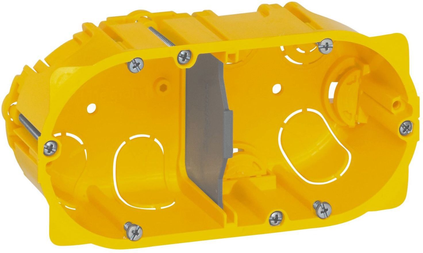 Legrand Puszka 60mm podtynkowa regips 60mm 142x 50mm żółty Batibox (080052)