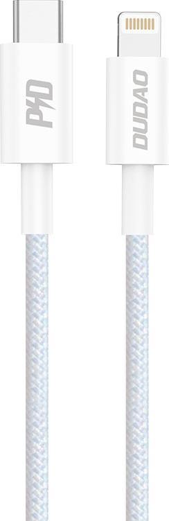 Kabel USB Dudao USB-C - Lightning 1 m Biały (DDA211)