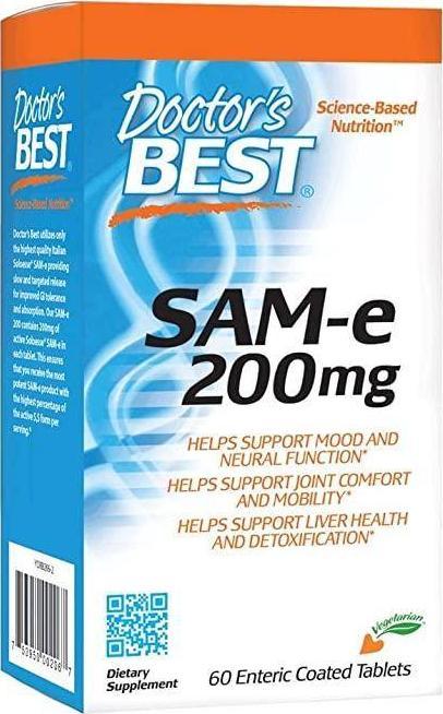 DOCTORS BEST SAMe 200 mg 60 tabletek Doctor's Best