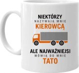 Koszulkowy Niektórzy nazywają mnie kierowcą - kubek z nadrukiem na prezent dla kierowcy