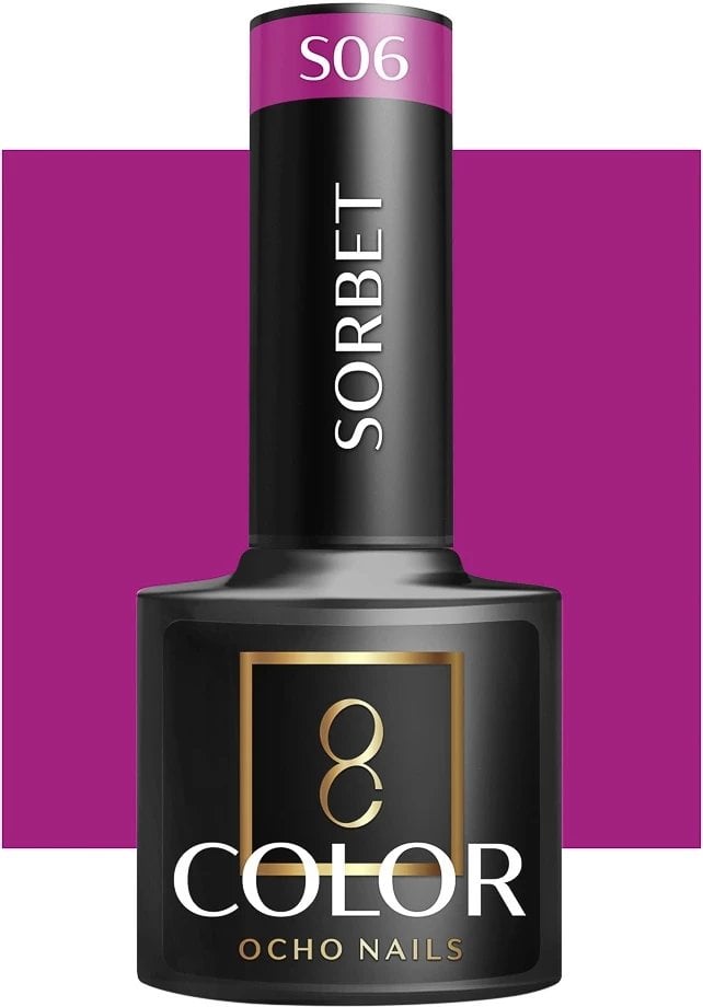 OCHO NAILS Lakier hybrydowy SORBET S06 -5g