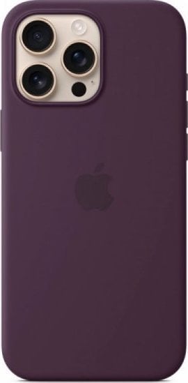 Apple iPhone 16 Pro Max Silicone Case with MagSafe - Plum
