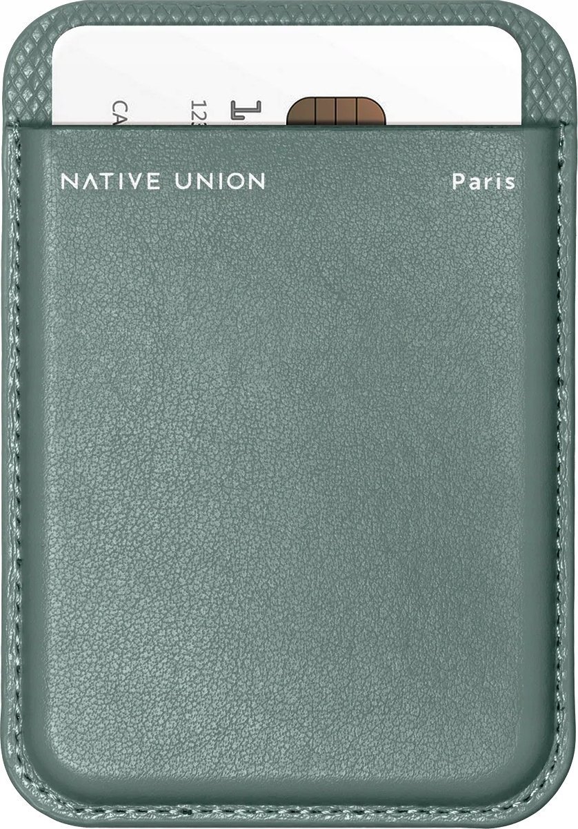 Native Union Native Union (Re)Classic Wallet - skórzany portfel kompatybilny z MagSafe (slate green)