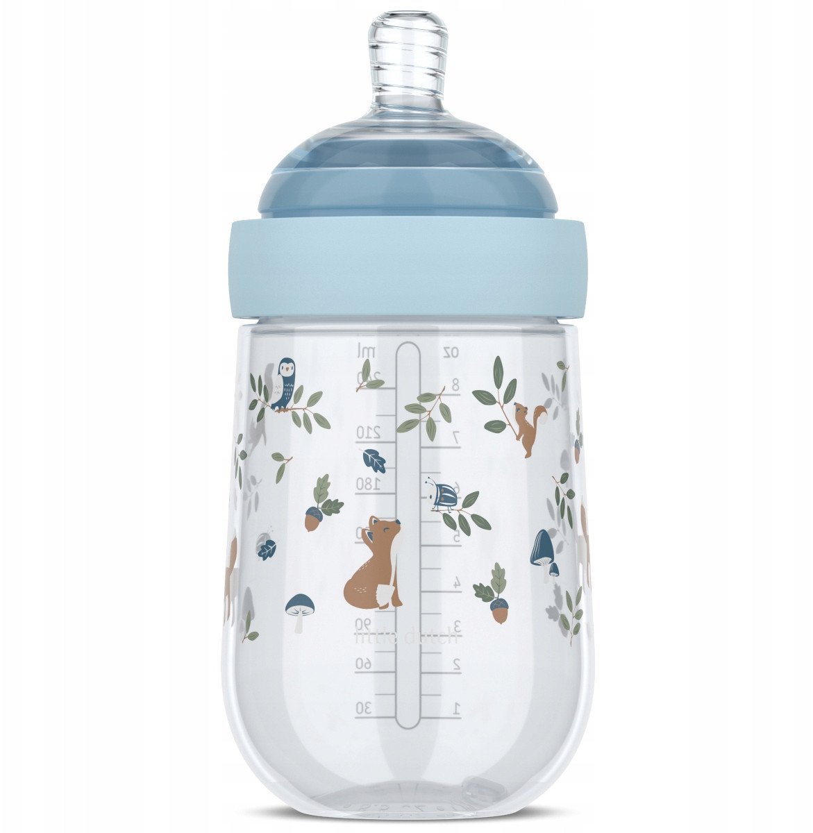 BUTELKA ZE SMOCZKIEM MIO 240 ML FOREST FRIENDS 108061565408