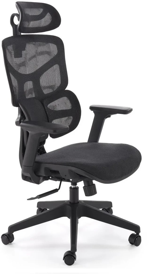 Fotel biurowy MACAR czarny HALMAR