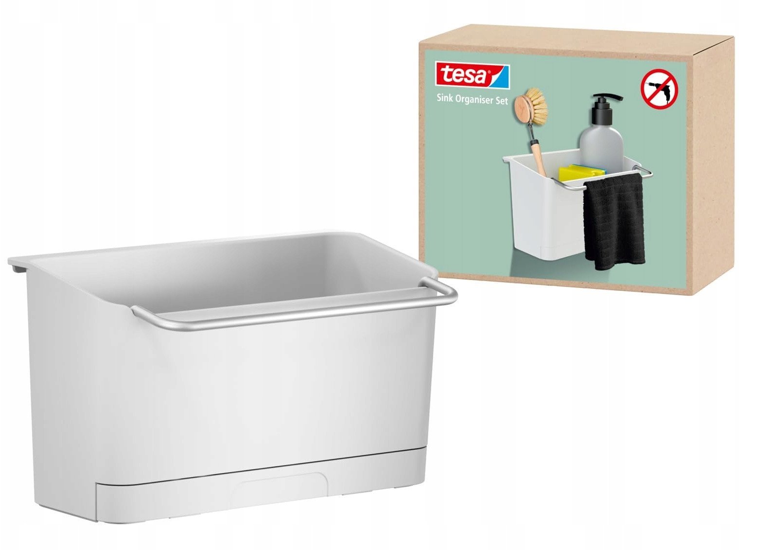 tesa KITCHEN Spülbecken Organizer SET