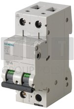 Siemens Wyłącznik nadprądowy 2P B 16A 6kA AC 5SL6216-6