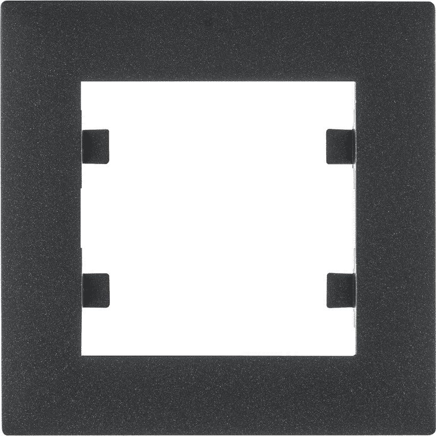 Hager Lumina intense Ramka 1-krotna czarna (WL5513)