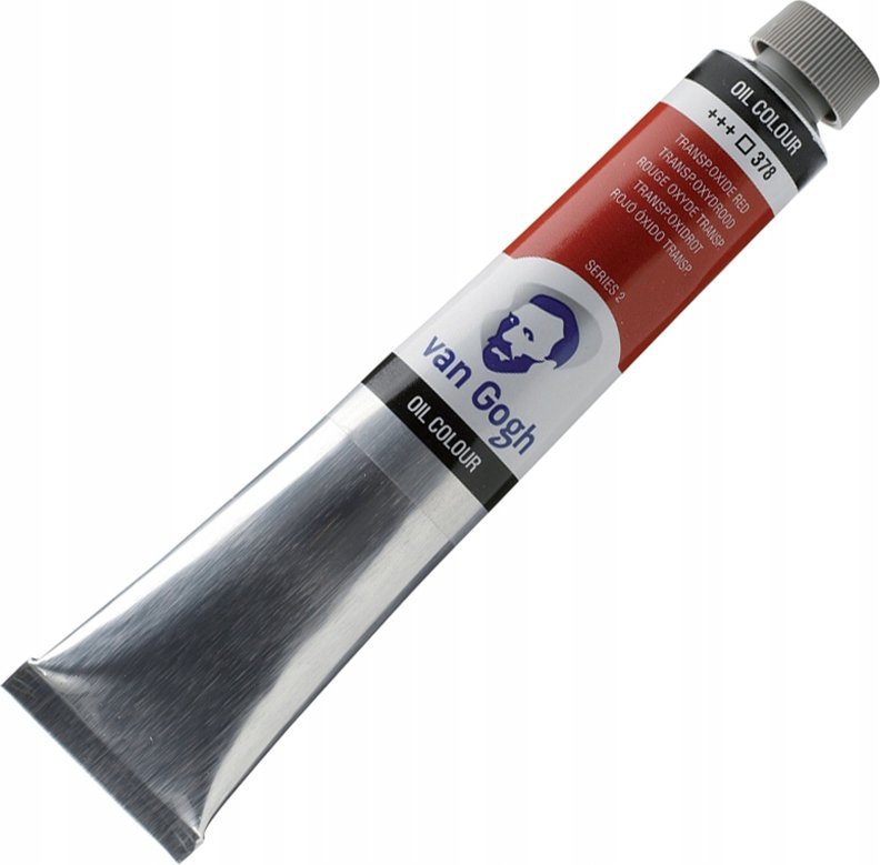 Talens Van Gogh Oil Colour Tube Transparent Oxide Red 378