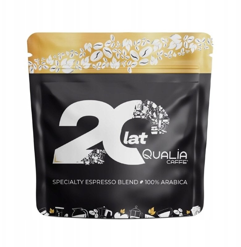 Kawa ziarnista Qualia Caffe Kawa ziarnista Jubileuszowa Specialty Espresso Blend 250g