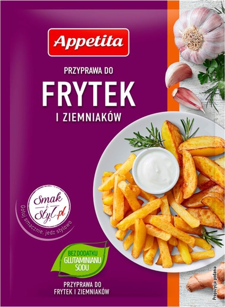 Appetita Appetita Przyprawa do frytek i ziemniaków 25 g