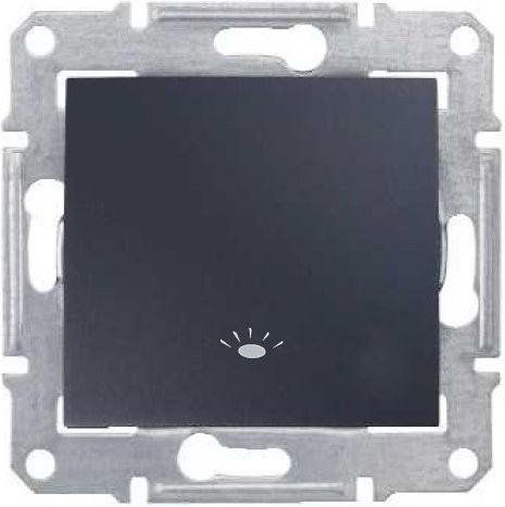 Schneider Electric Przycisk światło Sedna grafitowy (SDN0900170)