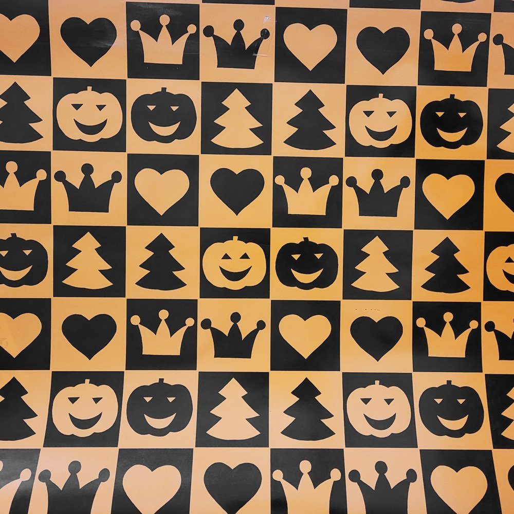 Papier dynie czarny do prezentów 57cmx20m 20m244