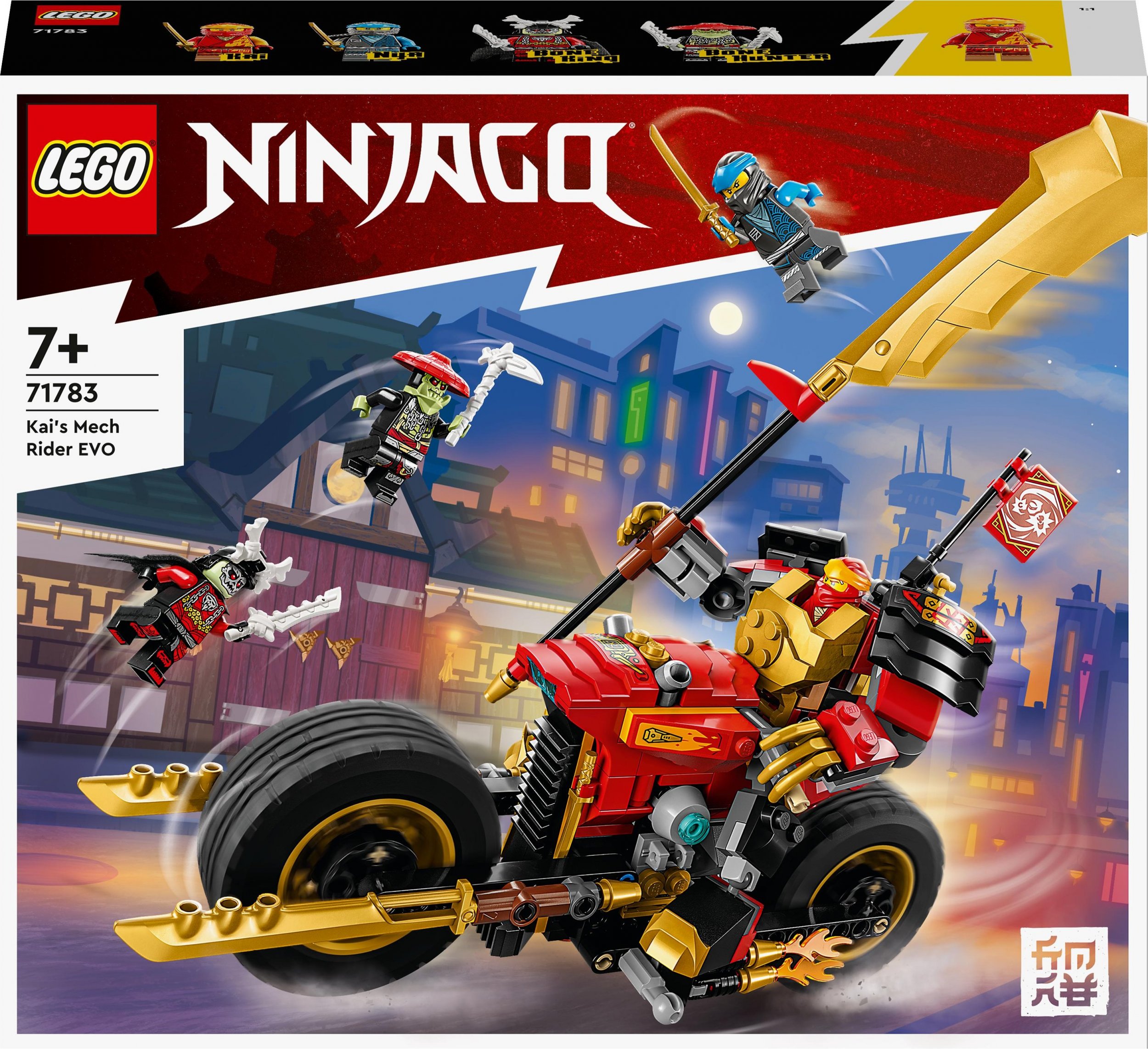 LEGO Ninjago Jeździec-Mech Kaia EVO (71783)