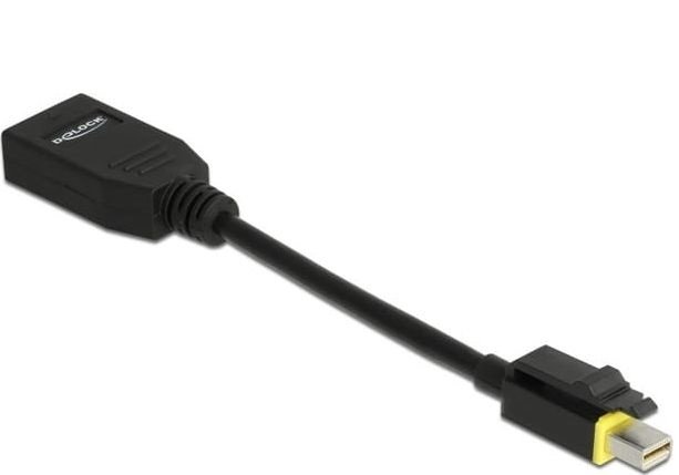 Adapter AV Delock DisplayPort Mini - DisplayPort czarny (65978)