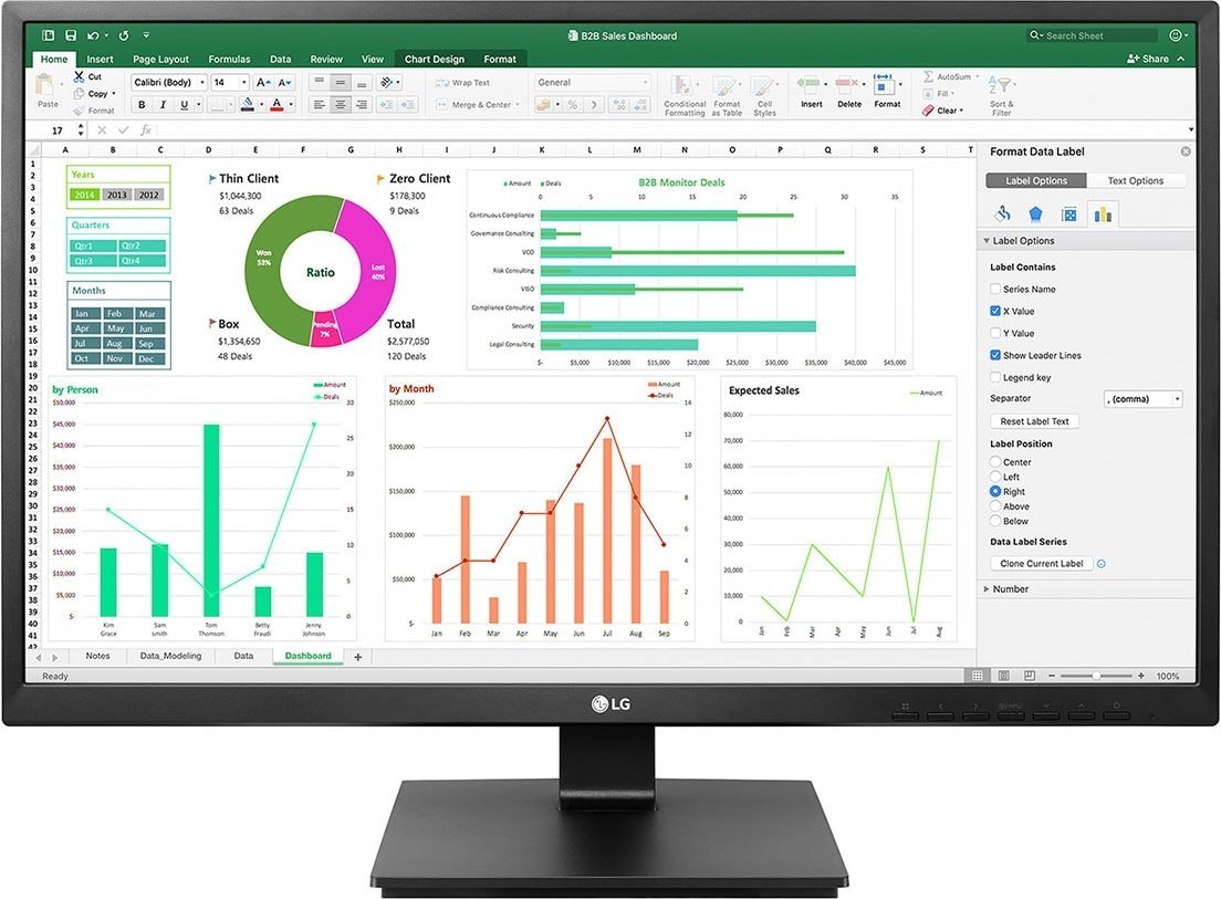 Monitor LG 27BN55UP-B