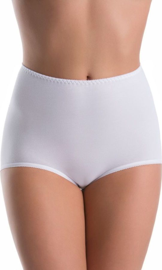 Teyli Majtki bambusowe z wysokim stanem Ori białe Biały XS