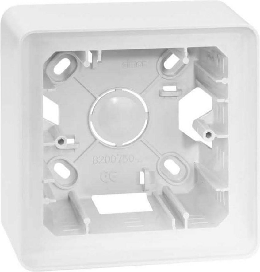 Kontakt-Simon Puszka natynkowa pojedyncza Simon 82 biały (8200750-30)