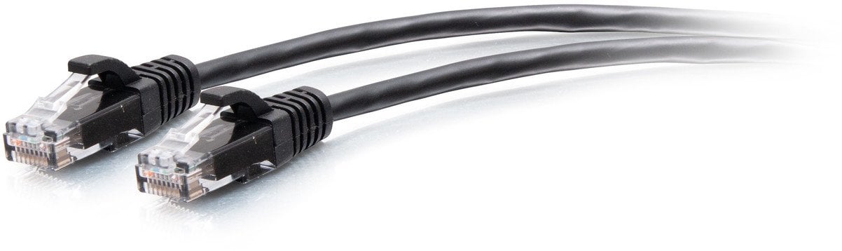 C2G 10ft (3m) Cat6a Snagless Unshielded (UTP) Slim Ethernet Network Patch Cable - Black - Patch-Kabel - RJ-45 (M) zu RJ-45 (M) - 3 m - 4.8 mm - UTP -