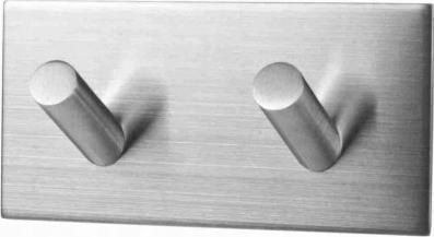 Galicja Wieszak samoprzylepny ścienny na ubrania chrom