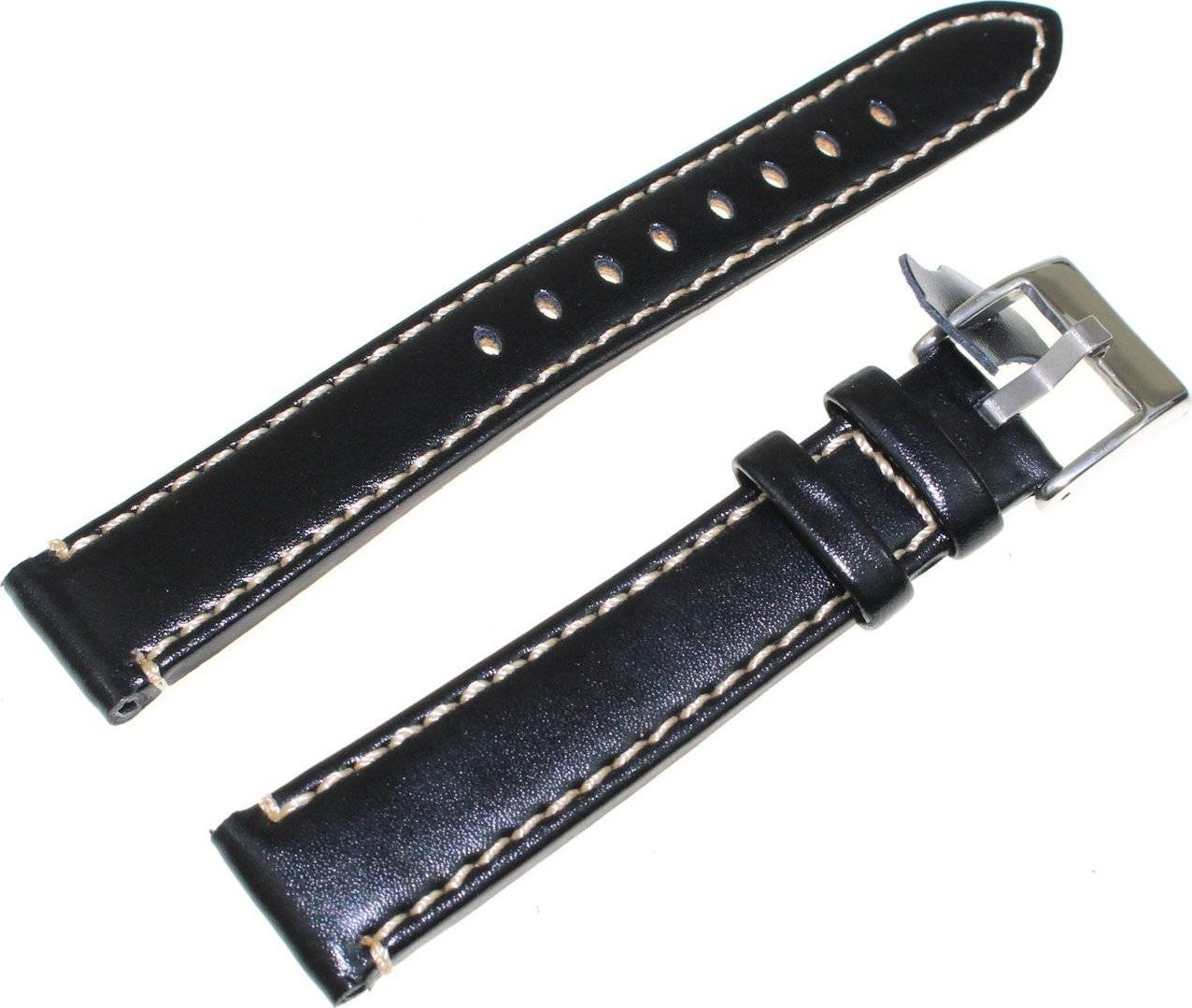 Diloy Skórzany pasek do zegarka 18 mm Diloy 373.18.1