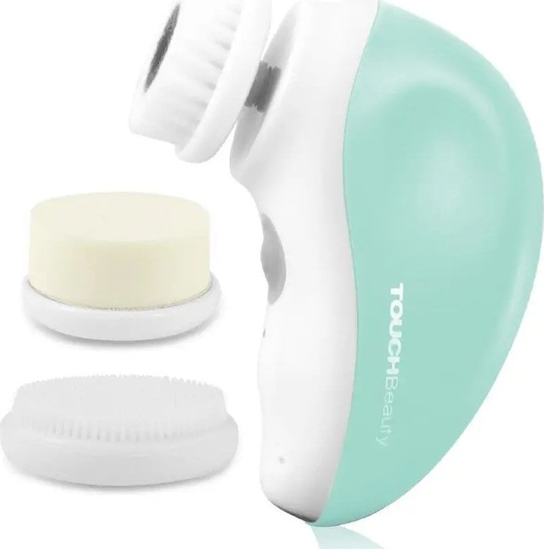 Touch Beauty TOUCHBeauty 1387A Čistící kartáč na pleť 3v1 zelený