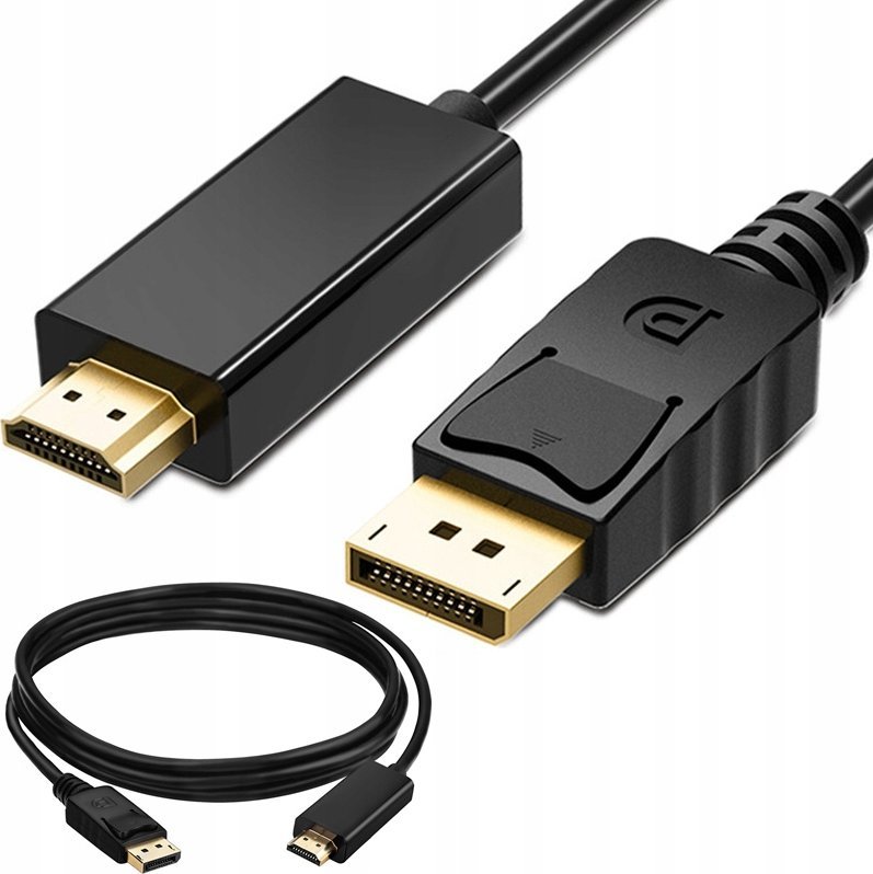 KABEL DISPLAY PORT DO HDMI 1,9m B107