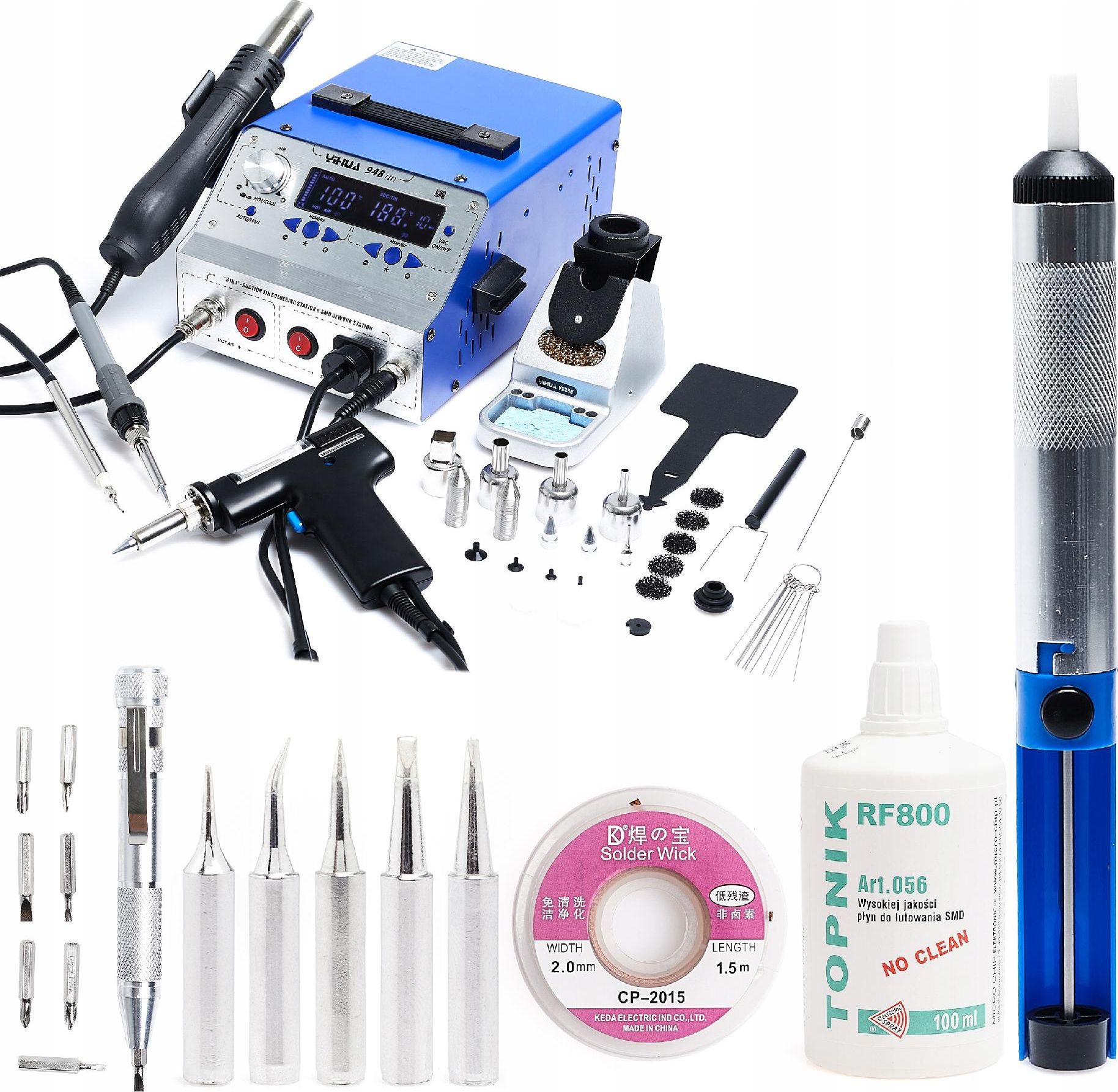 Techrebal Stacja Yihua 948-II KIT2