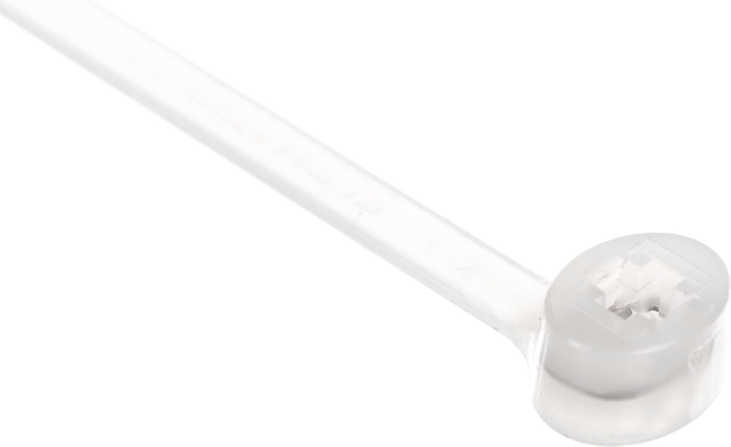 EM Group Opaska kablowa 100x2,5 biała 2-LOCK zęby stalowe 100szt. (BMTB1025)