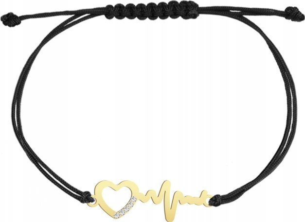 Radziszewska Jewellery Pozłacana Bransoletka LINIA ŻYCIA DEDYKACJA