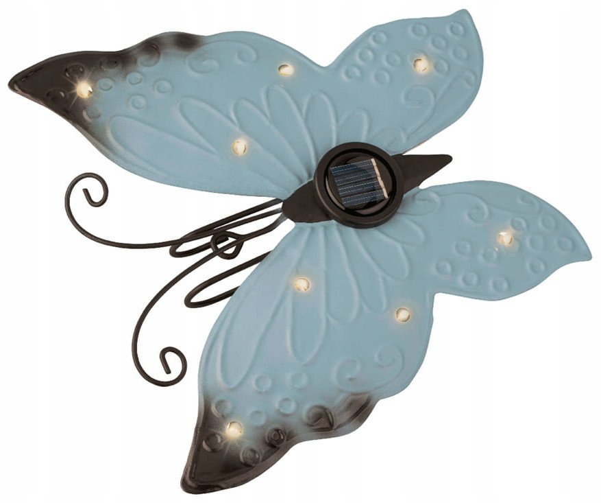 Motyl solarny LED 4x17,8x6cm dekoracyjna lampa ogrodowa