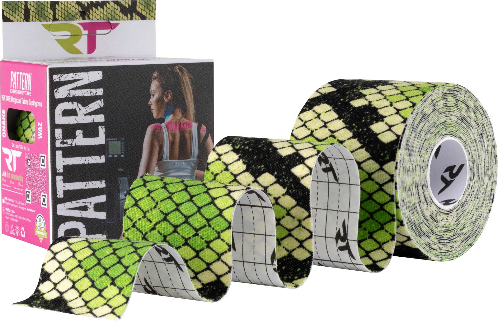 REA TAPE Pattern (Wąż) 5x5cm 1szt