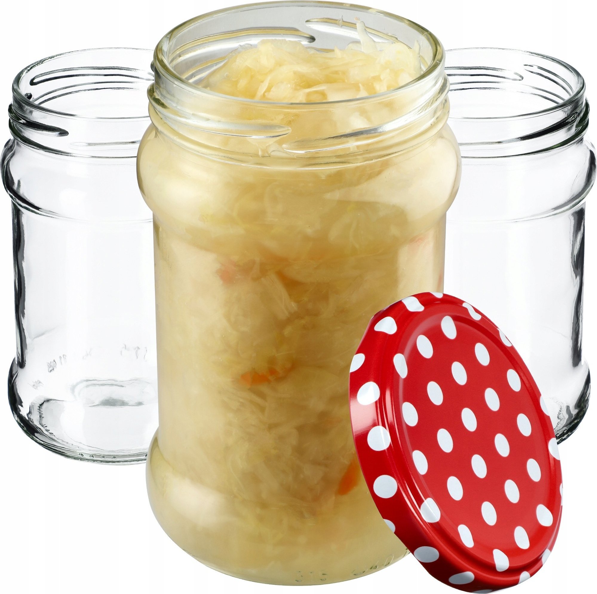 Kadax 50x Słoik 315ml + Zakrętka fi66 Na Przetwory Dżem