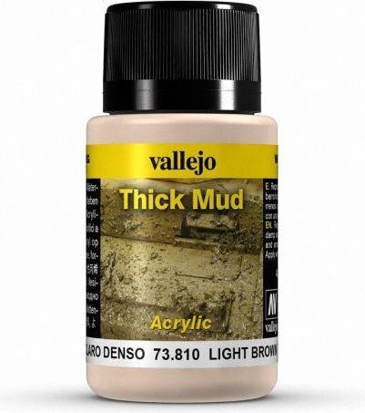 Vallejo Thick Mud - Light Brown 40 ml