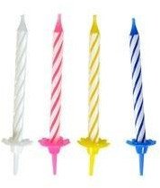 Świeczki urodzinowe 24szt