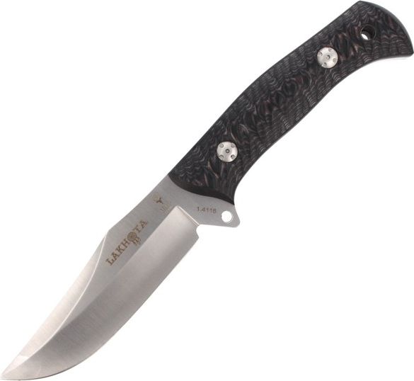 Muela Nóż Muela Full Tang Micarta Black 125mm (LAKHOTA-12M) uniwersalny
