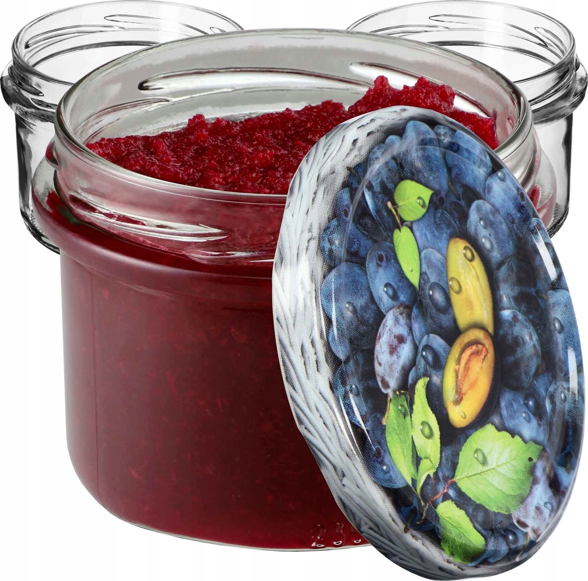 Kadax 20x Słoiki 235ml + Wieczko fi82 Na Dżem Pasztet