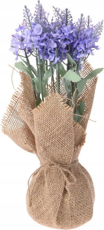 Home Styling Collection Sztuczna roślina w woreczku jutowym, 26 cm