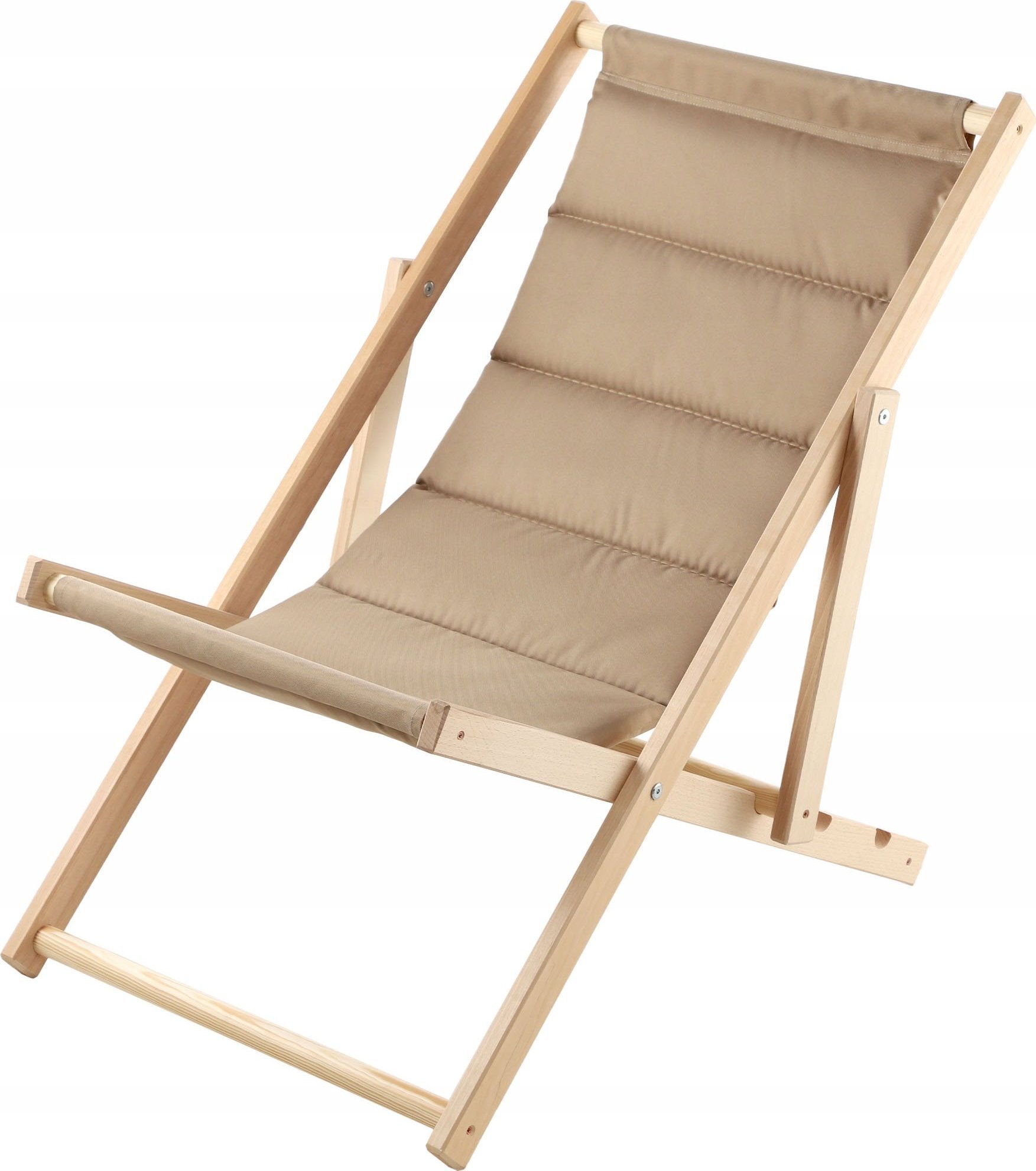Kadax KADAX Leżak Drewniany Ogrodowy Składany Poduszka