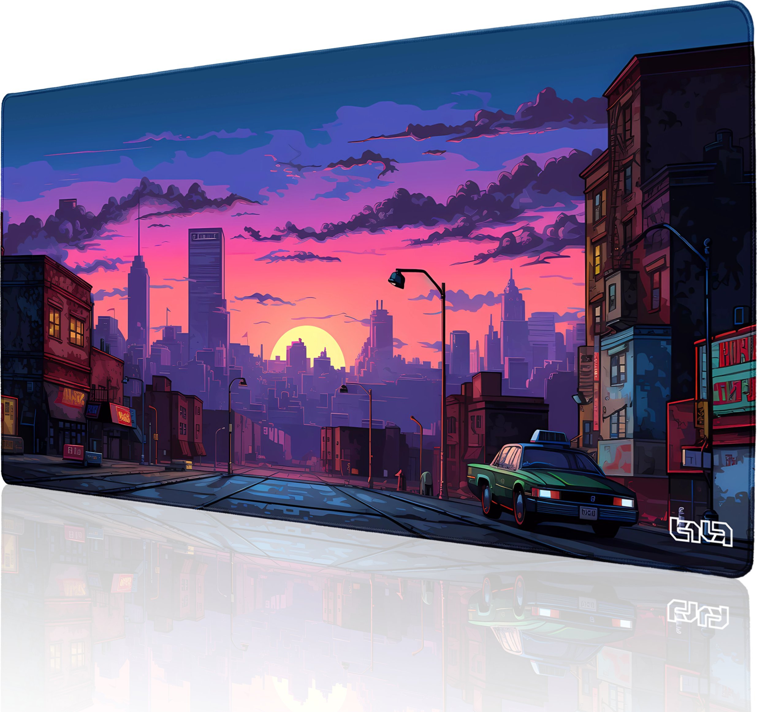 Podkładka Tilt PODKŁADKA GAMINGOWA American Sunset 100x50 TILT Na biurko Antypoślizgowa