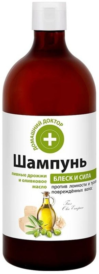 The Doctor Szampon do włosów Drożdże piwne i oliwa z oliwek 1000ml