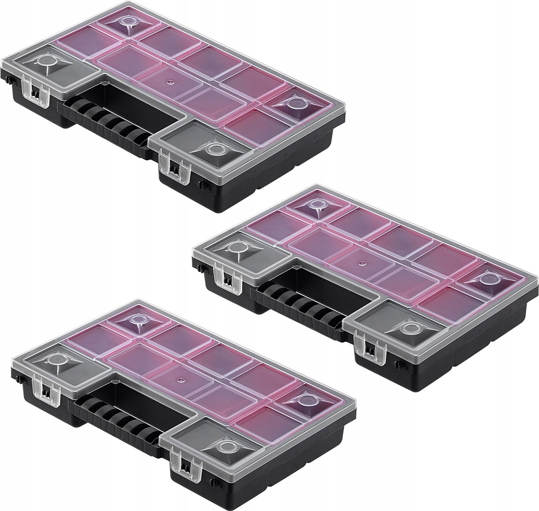 Kadax Organizer Warsztatowy Skrzynka 6 Szuflad 3szt