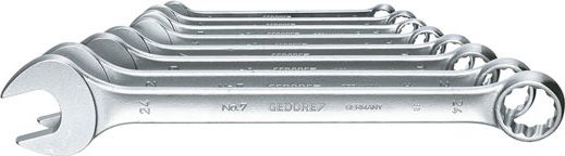 Gedore Zestaw kluczy płasko-oczkowych odgiętych 8-32mm 20szt. (6093660)