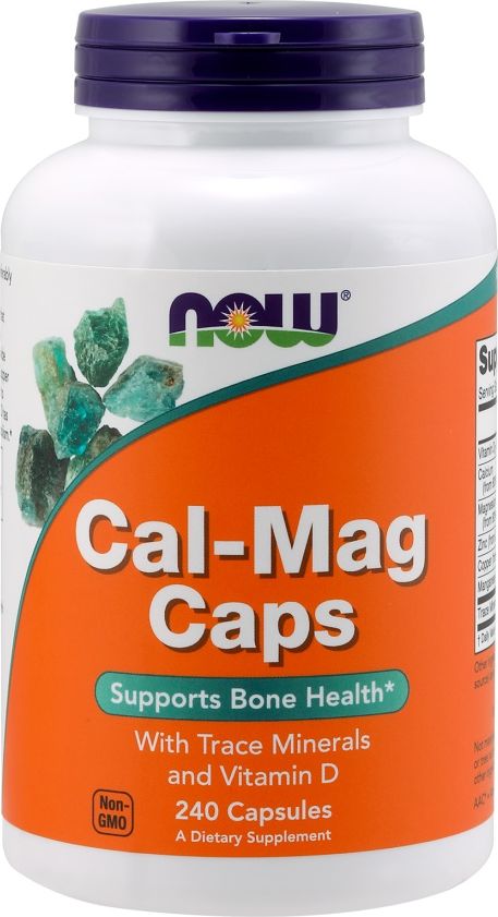 NOW Foods NOW Cal-Mag Minerals 240cap - 86431